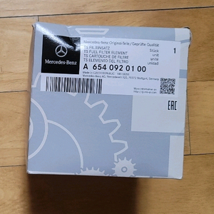 벤츠 디젤엔진 정품 연료필터 판매합니다.