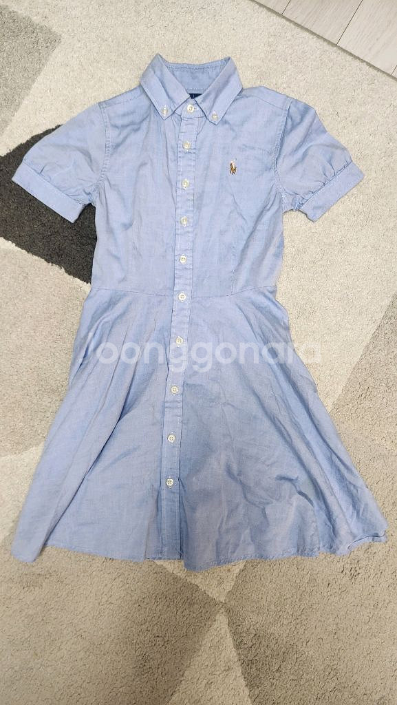 폴로 키즈 원피스 7사이즈, 로아앤제인 원피스 120--0