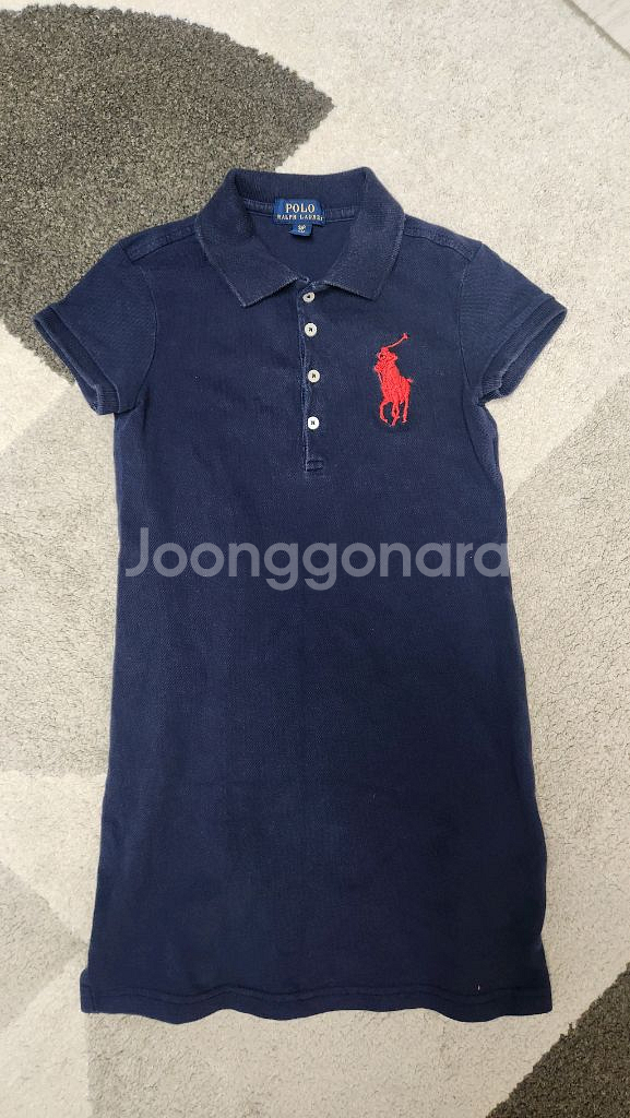 폴로 키즈 원피스 7사이즈, 로아앤제인 원피스 120--3