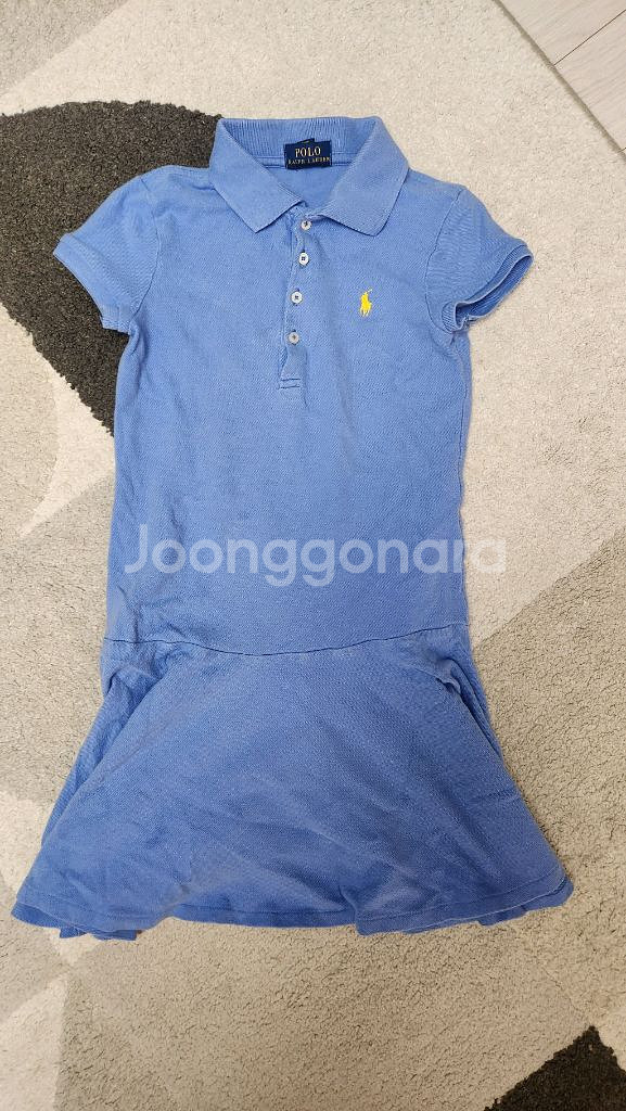 폴로 키즈 원피스 7사이즈, 로아앤제인 원피스 120--1