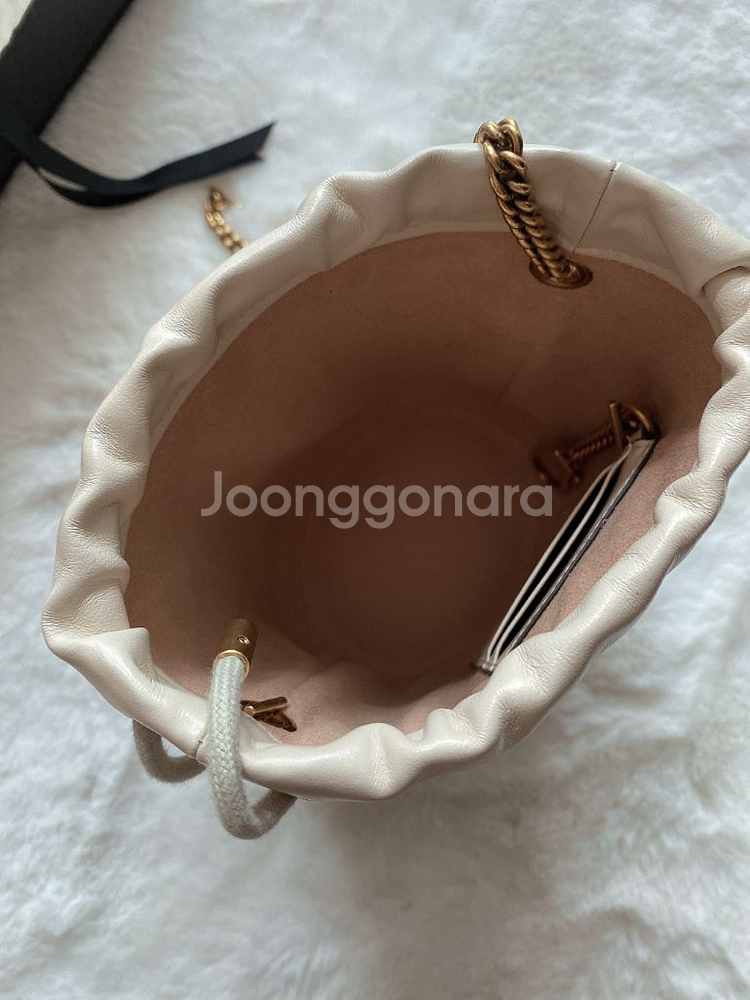 (정품) 구찌 마몽 버킷백--4