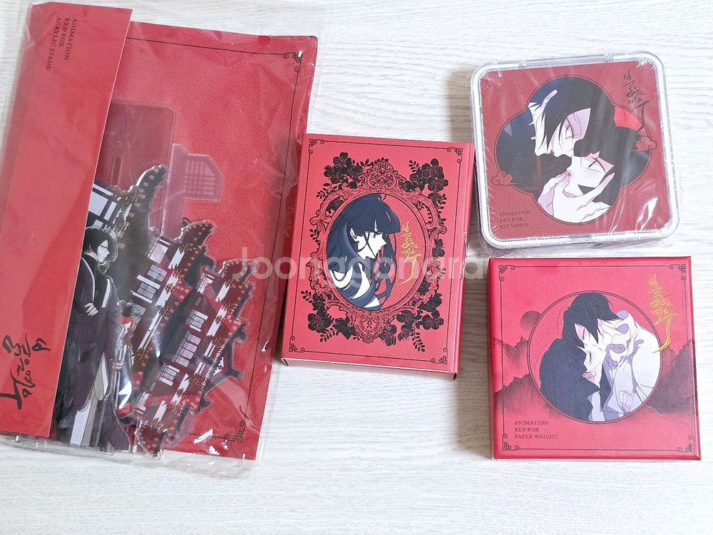 붉은여우 웹툰 굿즈--0