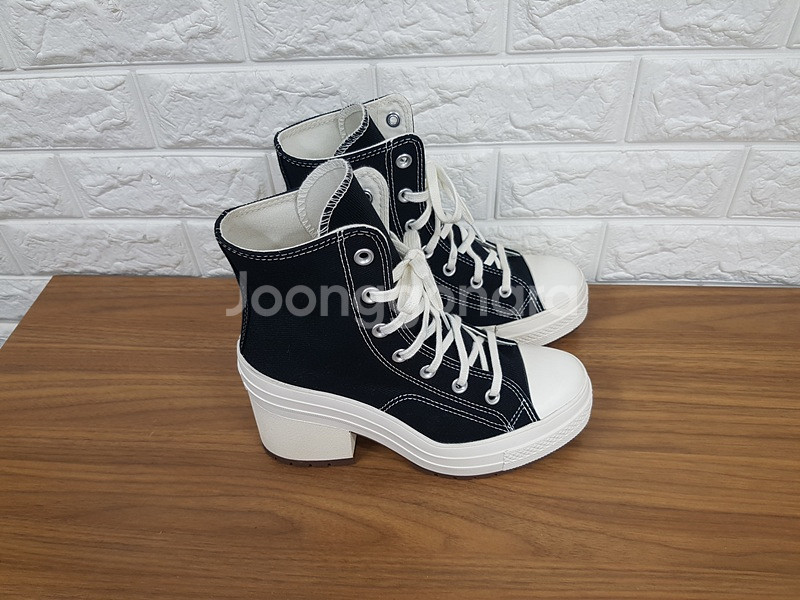 컨버스 디 럭스 힐 블랙 하이 여성245 A05347C--2