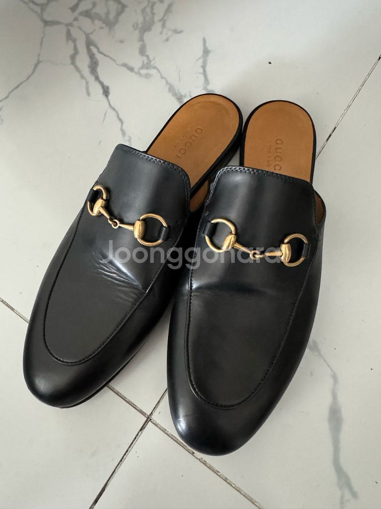 구찌 홀스빗 뮬 블로퍼 블랙 37--0