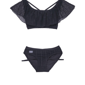 솔블랑 폴웨어 알로하 블랙/브라운 M