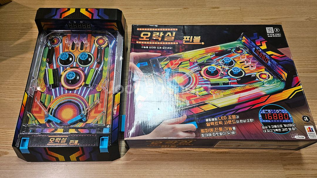 보드게임 오락실 핀볼 + 테트리스 듀얼 일괄--0