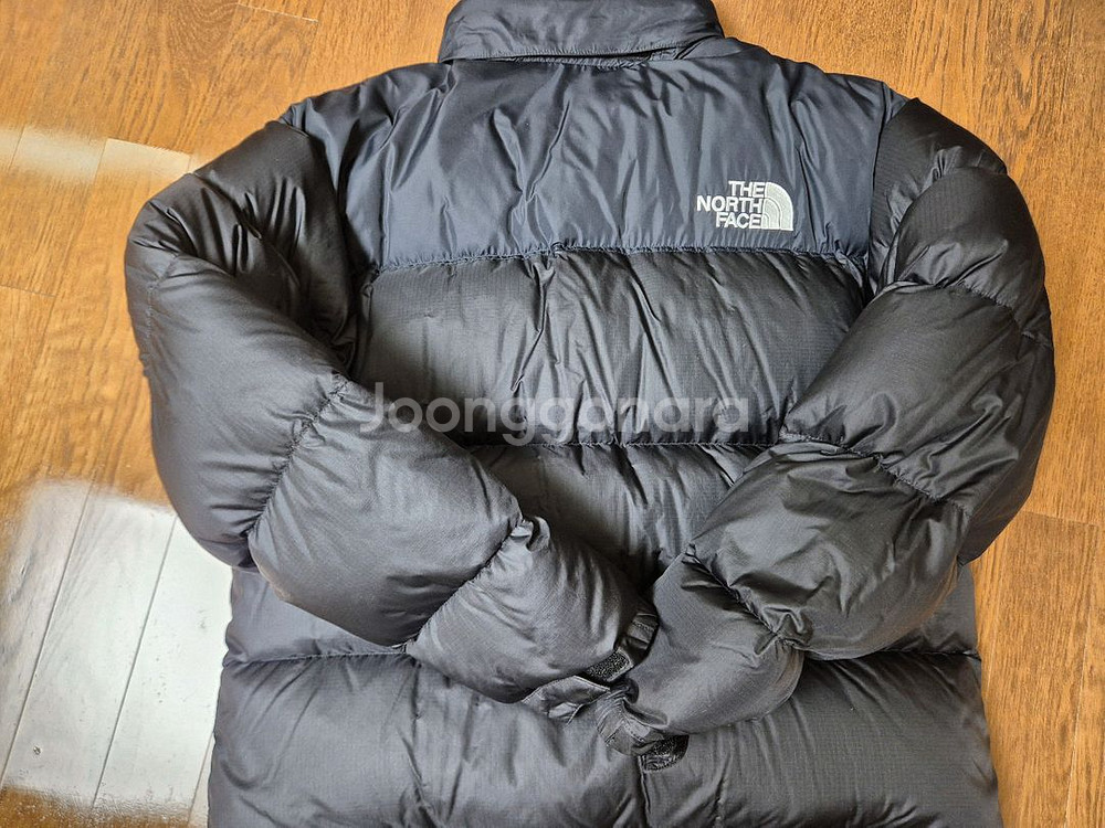 노스페이스 1996눕시 패딩 블랙(XL)--5