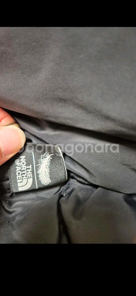노스페이스 1996눕시 패딩 블랙(XL)--3