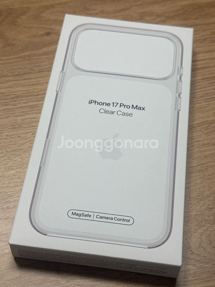 아이폰 애플 17프로맥스 클리어 케이스 정품--0