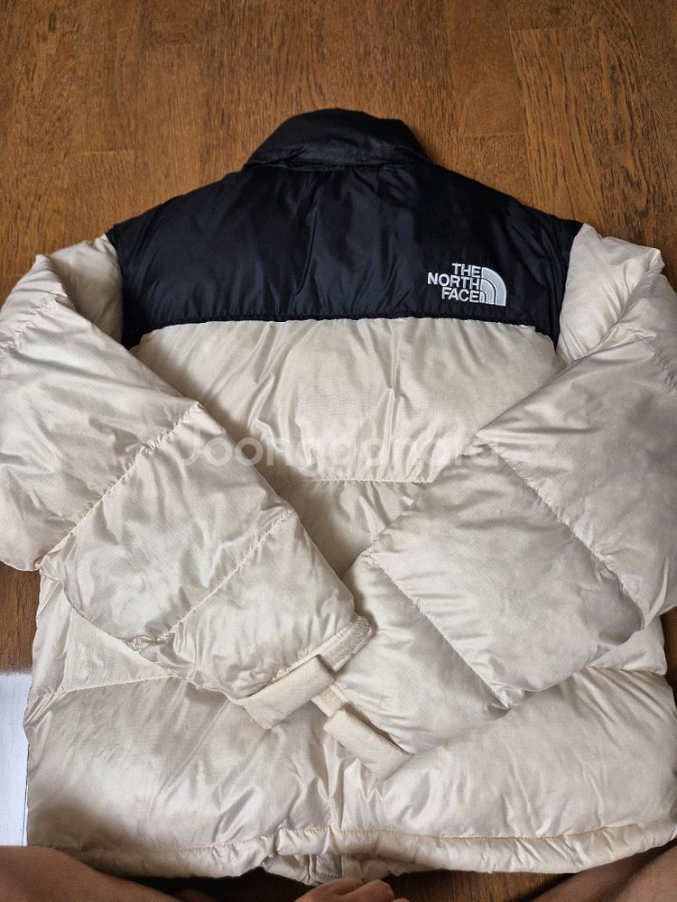 노스페이스 눕시패딩 아이보리(L size)--6