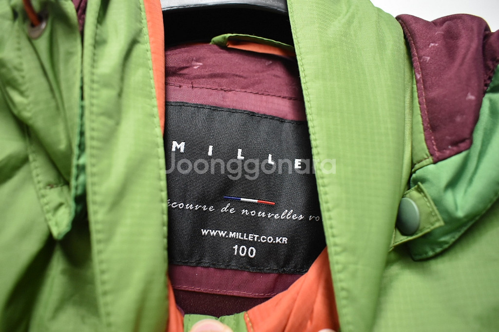 밀레 남성 윈드스토퍼 바람막이 (100)--4
