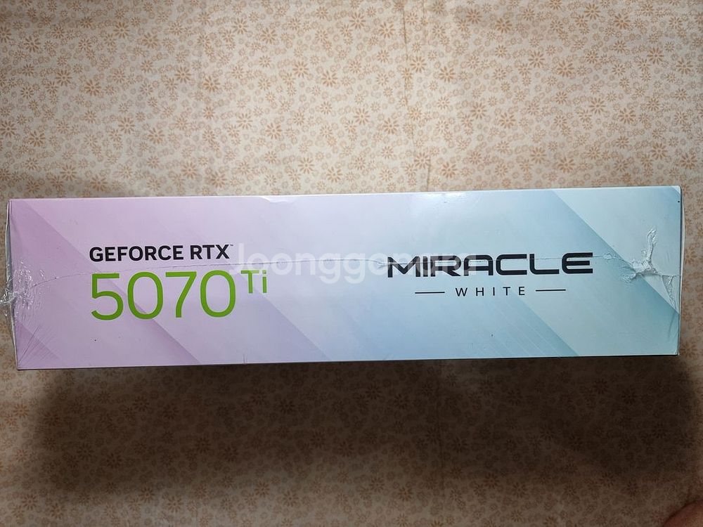 미개봉 이엠텍 5070TI MIRACLE 화이트판매--1