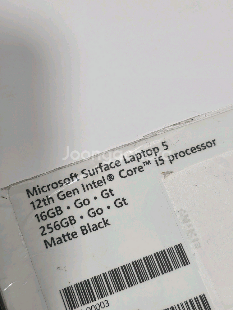 [S급] 서피스 랩탑 5 16GB 256GB 13인치--7