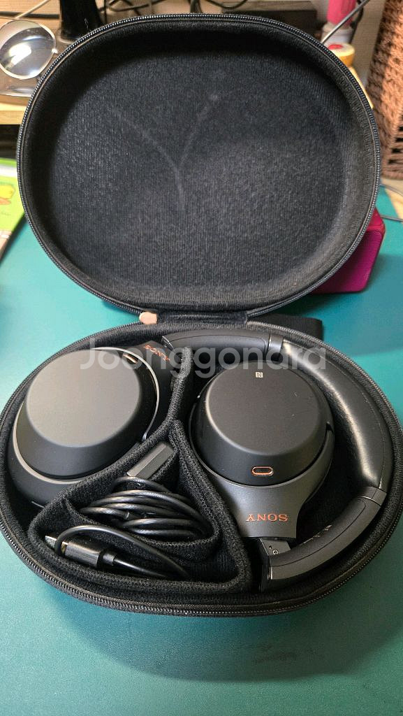 소니 WH-1000XM3 블루투스 헤드폰--0