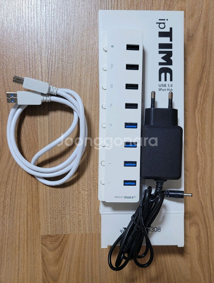 아이피타임 UH308 허브 만원에 팝니다--1