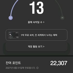 메리어트 본보이 포인트 22,000