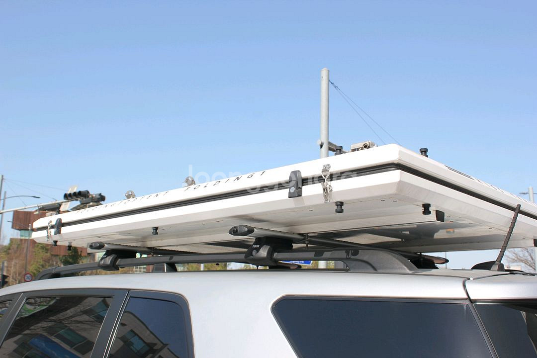 힉스 슬림형 루프탑텐트 폴딩1 천안에서 100만원 판매--2