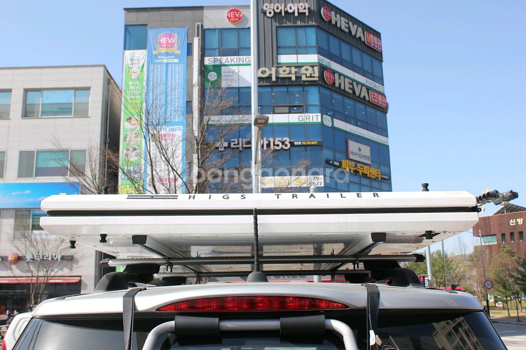힉스 슬림형 루프탑텐트 폴딩1 천안에서 100만원 판매--0