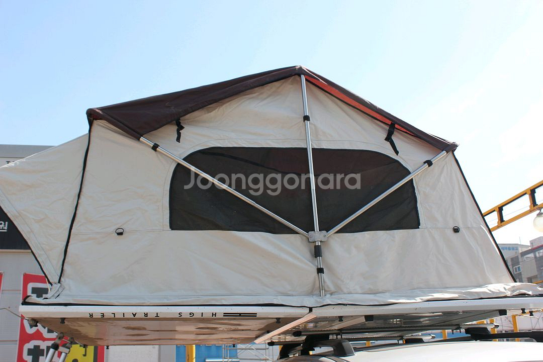 힉스 슬림형 루프탑텐트 폴딩1 천안에서 100만원 판매--8