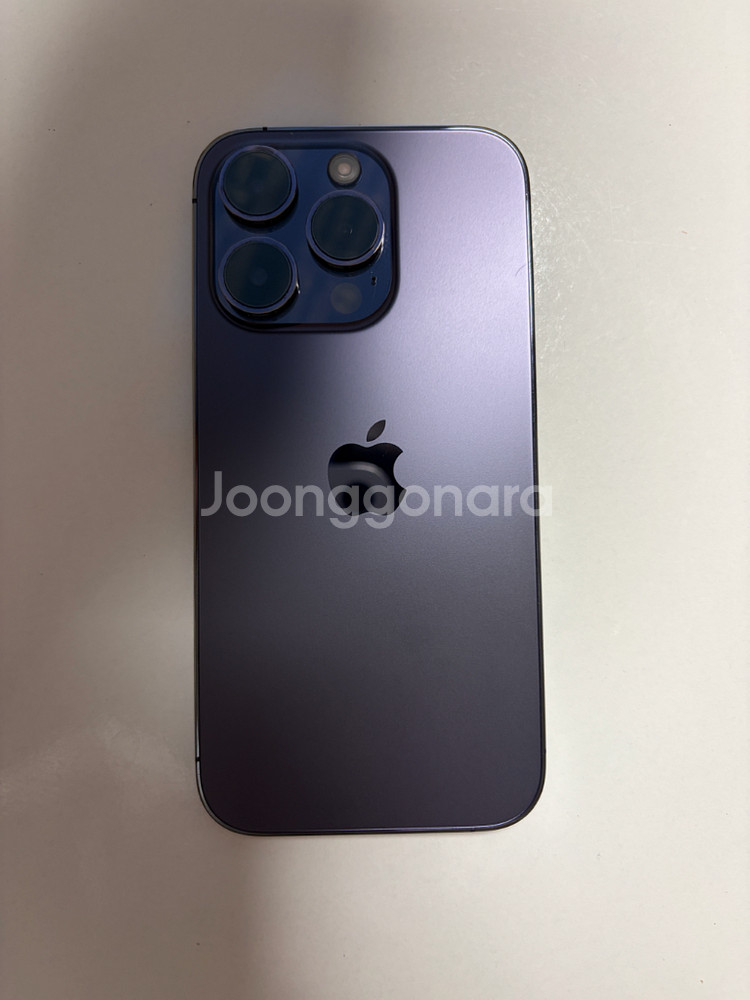 아이폰 14프로 128GB 딥퍼플 팔아요--1