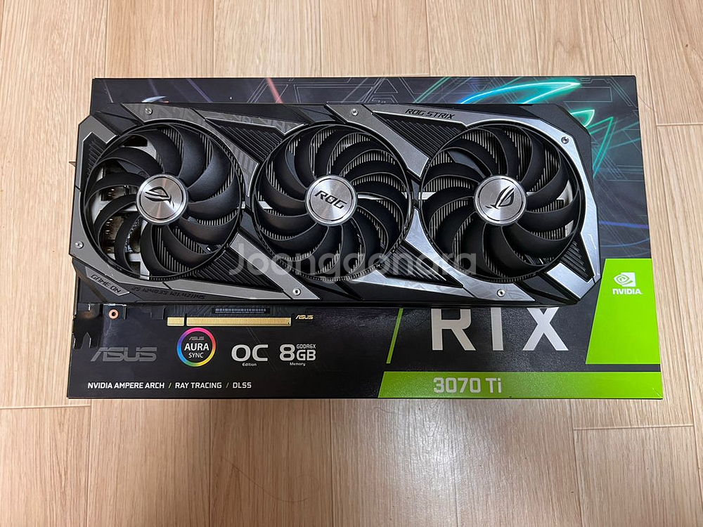 ASUS ROG RTX3070Ti 고장품/ 부품용--0