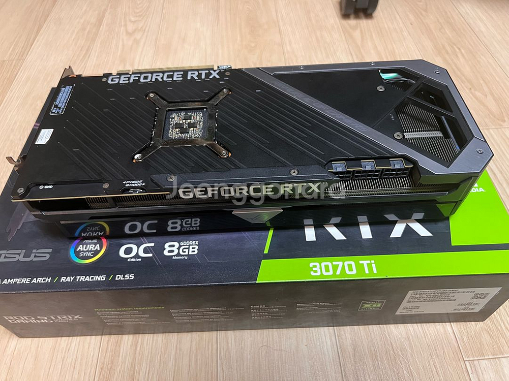 ASUS ROG RTX3070Ti 고장품/ 부품용--1