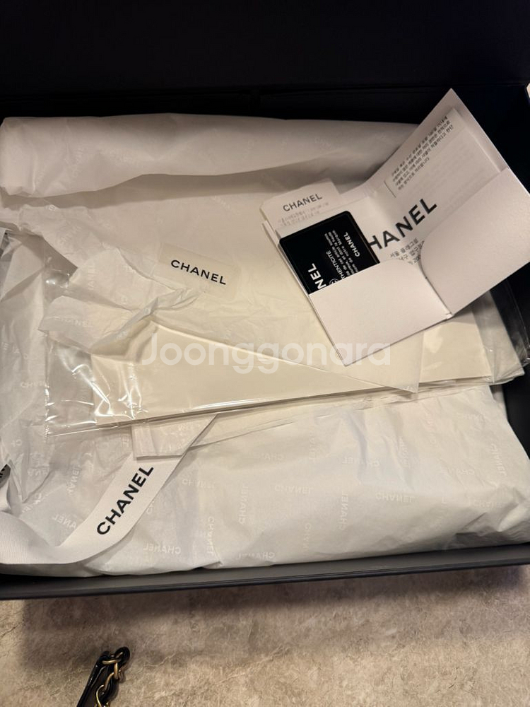 샤넬 드로스트링 버킷 크로스백--5