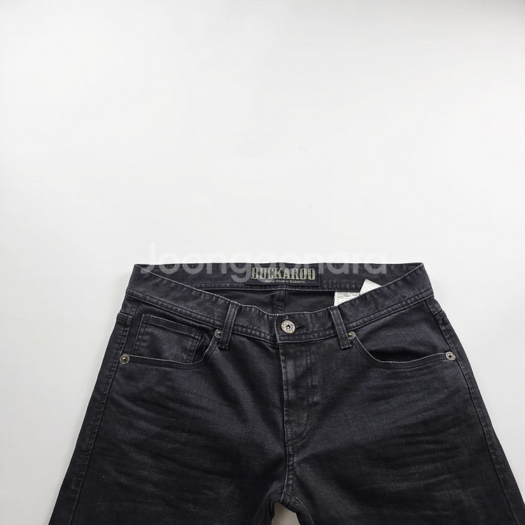 버커루 청바지 흑청 스판 데님 사이즈34 R2355--2