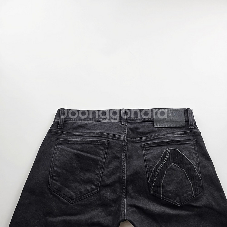 버커루 청바지 흑청 스판 데님 사이즈34 R2355--5