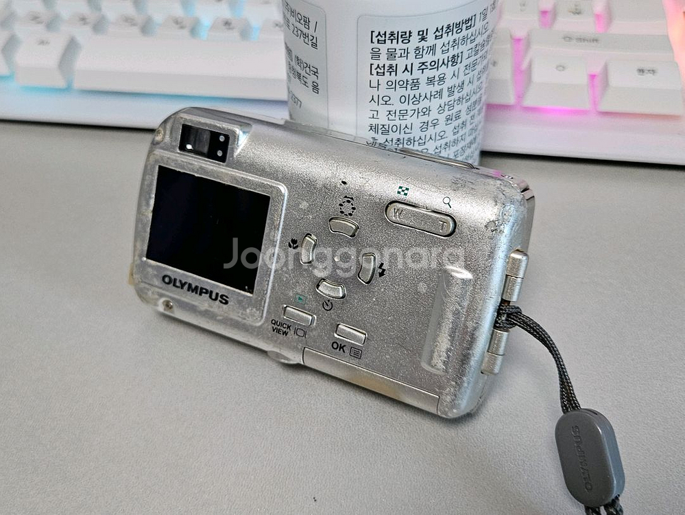 올림푸스 뮤300 전지현 디카 빈티지 y2k--4