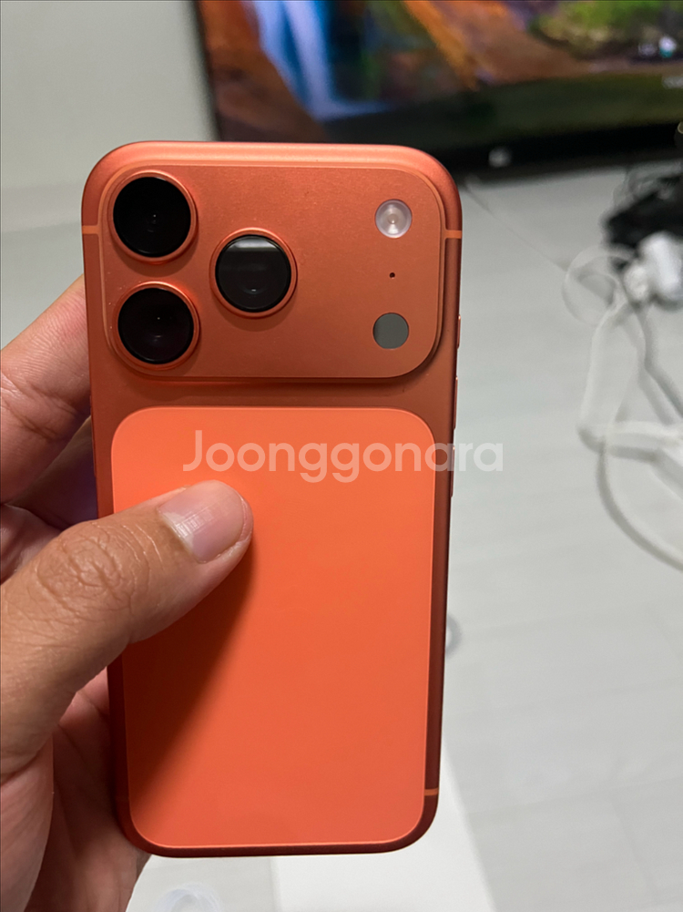 아이폰 17 Pro 256GB 코스믹 오렌지 새제품--3