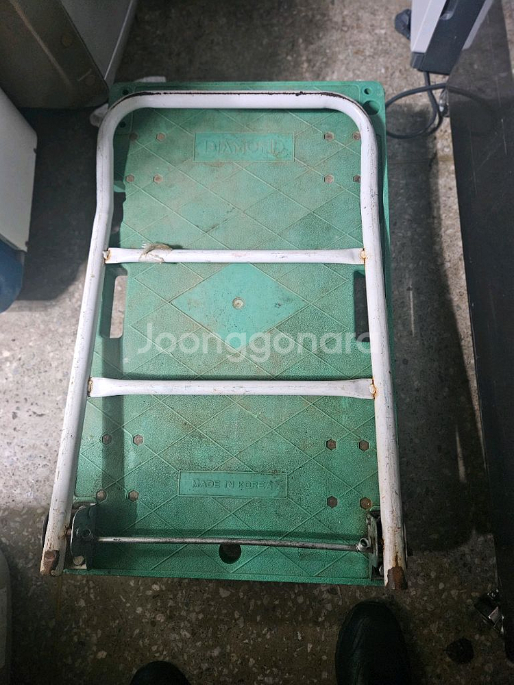 구르마 끌차 핸드카트 녹색--1