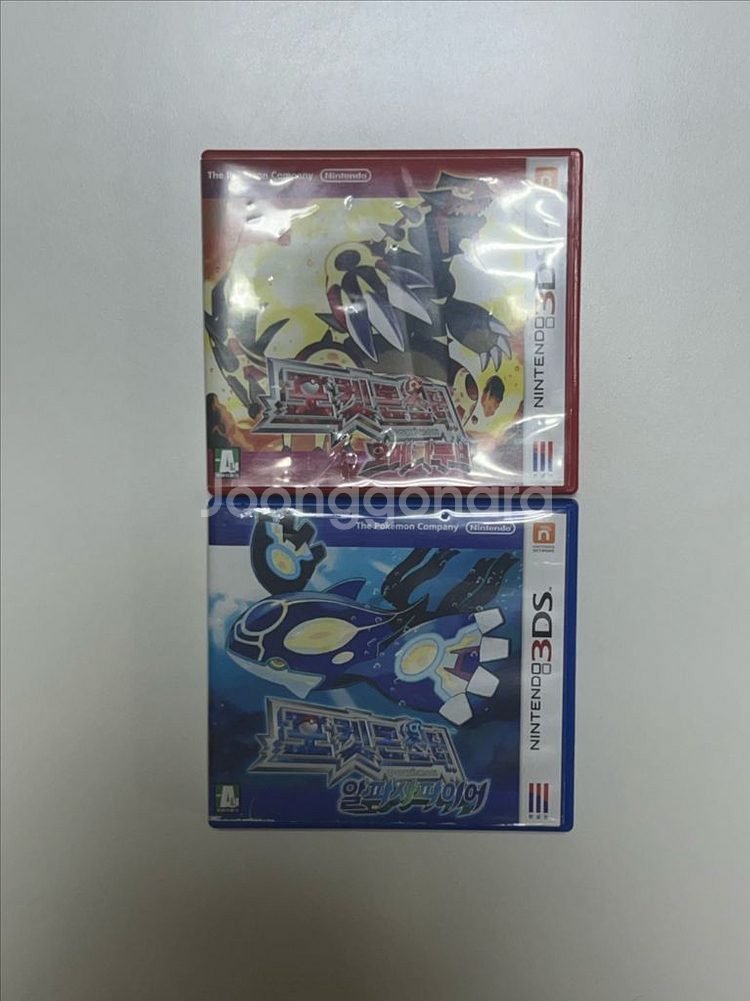 닌텐도3ds 포켓몬스터 알파사파이어 오메가루비 곽칩일괄--0