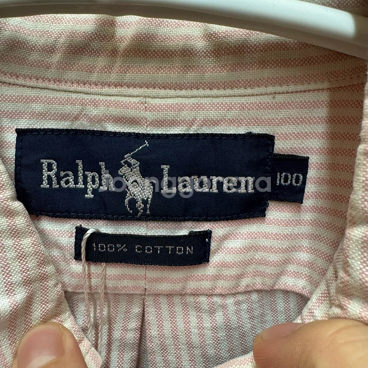 폴로 옥스포드 스트라이프 남방 100--2