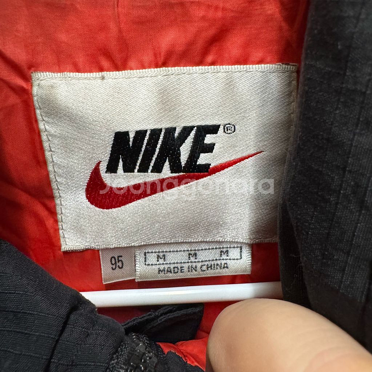 나이키 스우시 올드스쿨 패딩 점퍼 M--2