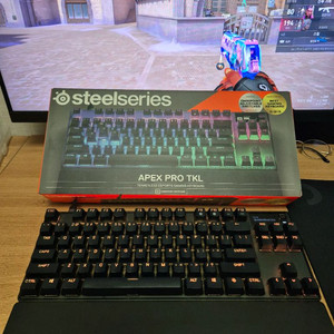 스틸시리즈 Apex Pro TKL 키보드