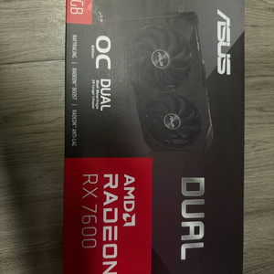 RX7600 에이수스 그래픽카드 rtx4060 동급