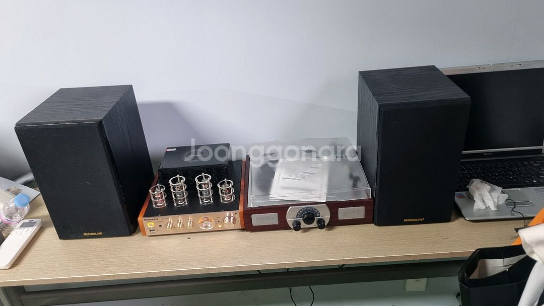 진공관 엠프+스피커+턴테이블--2