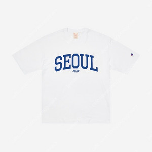L 팔라스 챔피온 샵 서울 반팔 티셔츠 화이트 새상품