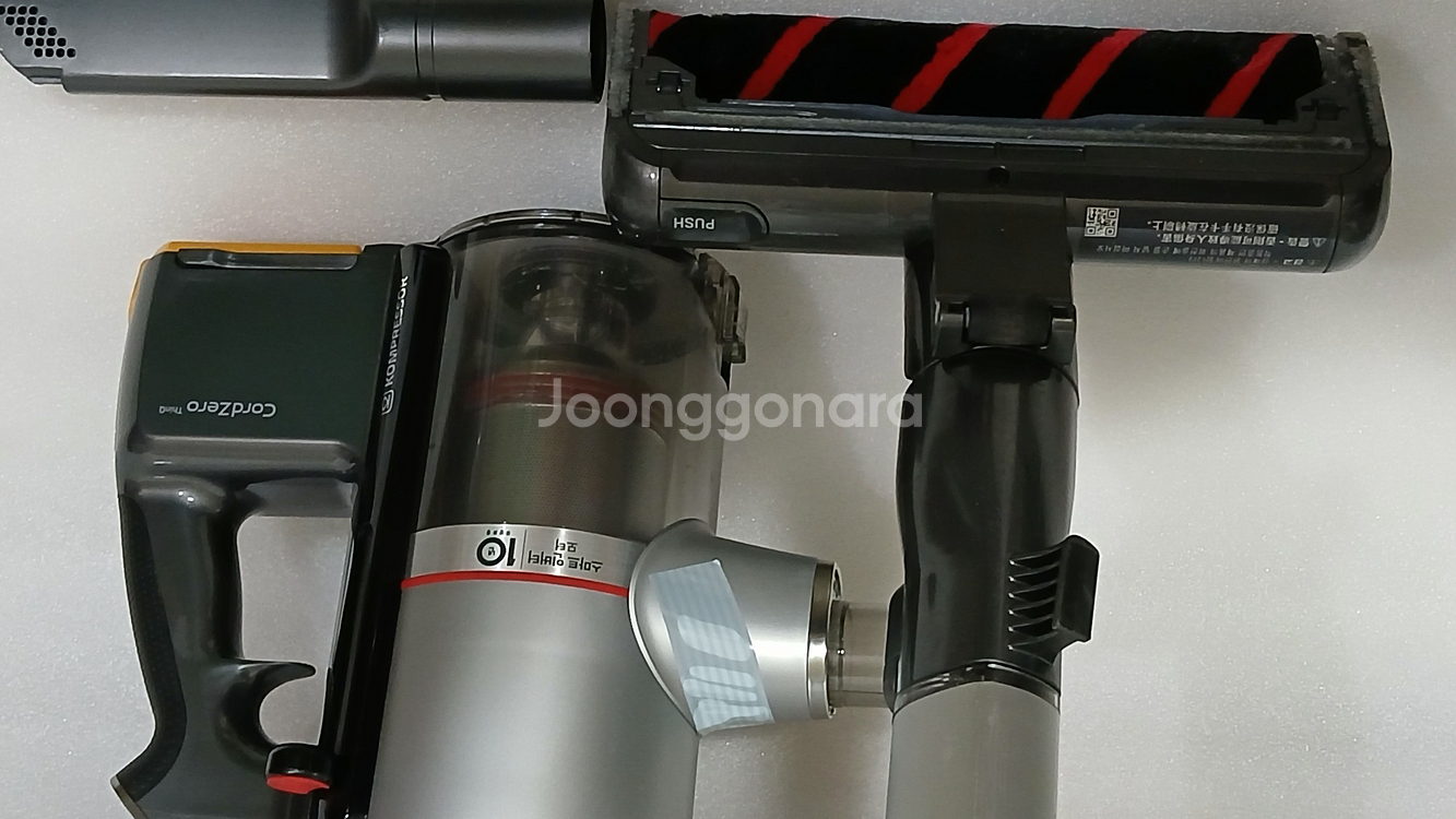 엘지 코드제로 무선청소기 A9570 IBK 풀세트--6