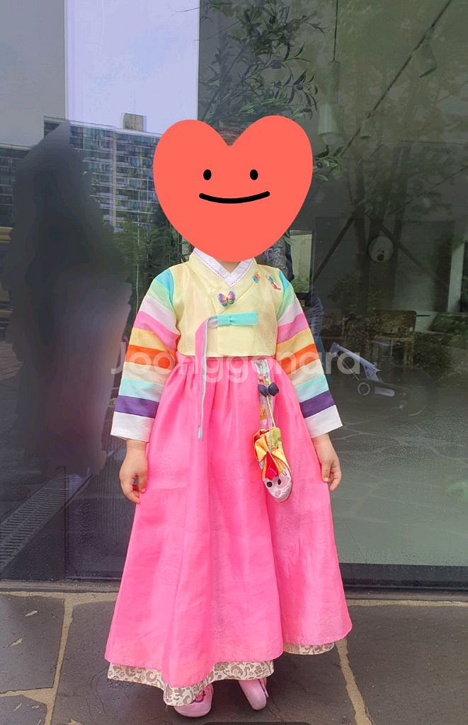 여아 한복 3호(3-5세)--0