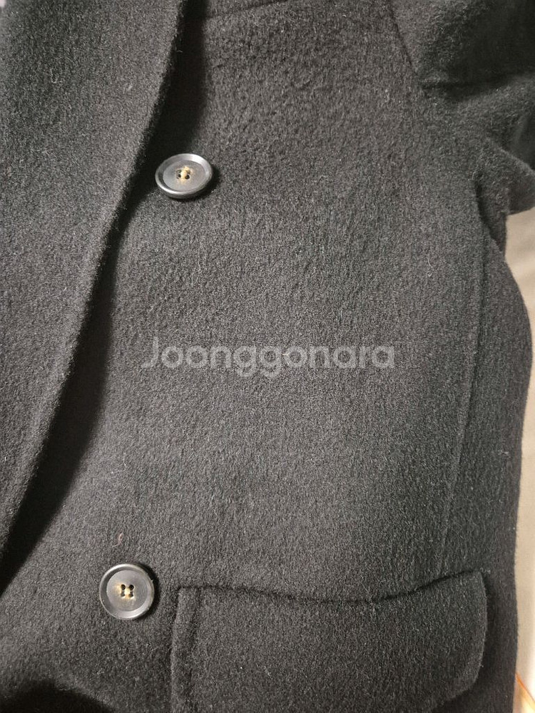 핸드메이드 울90 코트--0