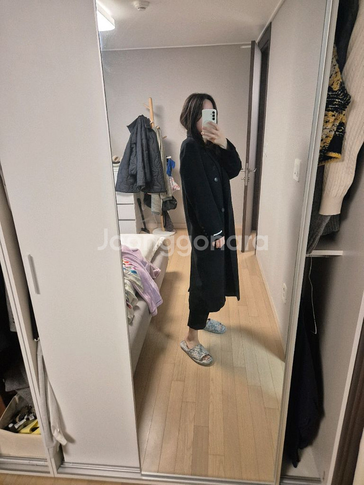 핸드메이드 울90 코트--2