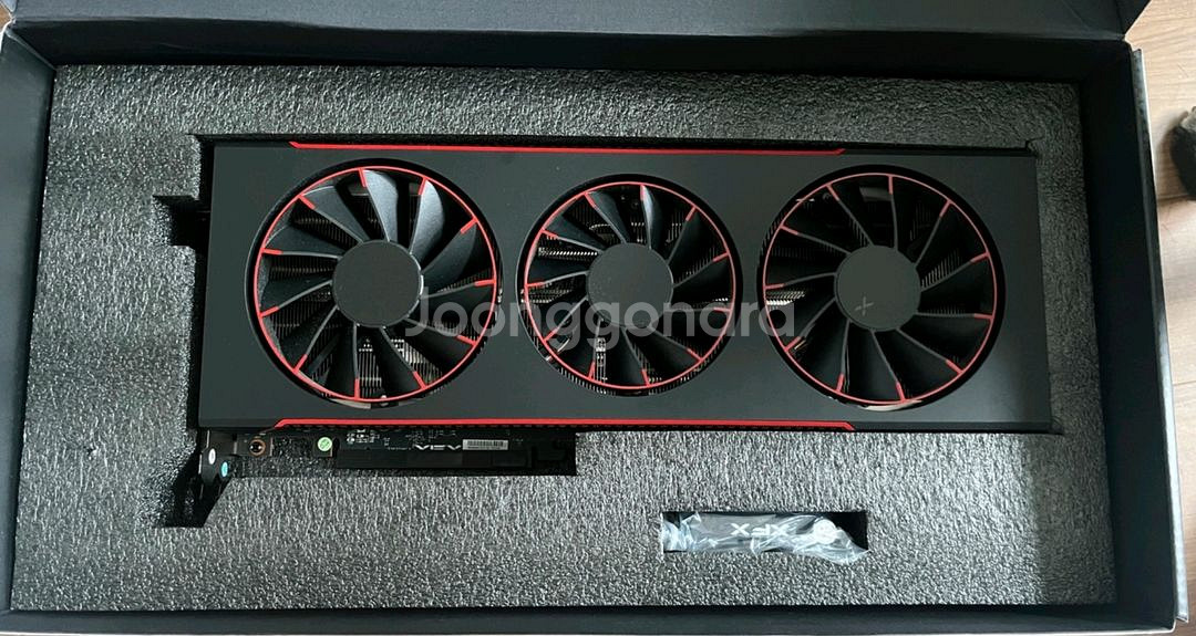 라데온 XFX RX 7800xt 블랙에디션 그래픽카드--0