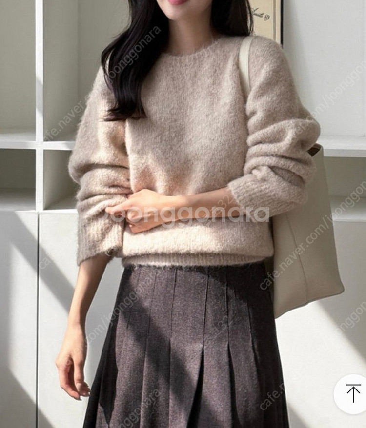 아썸 플로티 베이비알파카 니트--0