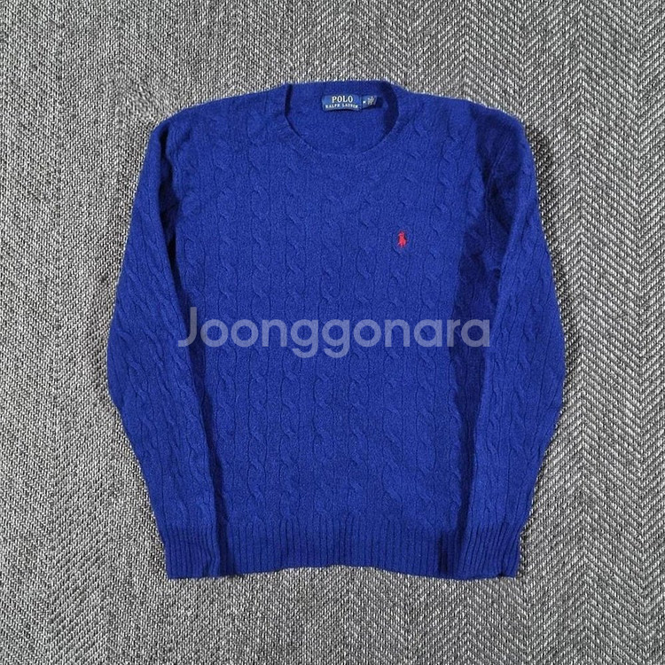 신형 폴로 랄프로렌 캐시미어 케이블 니트--0