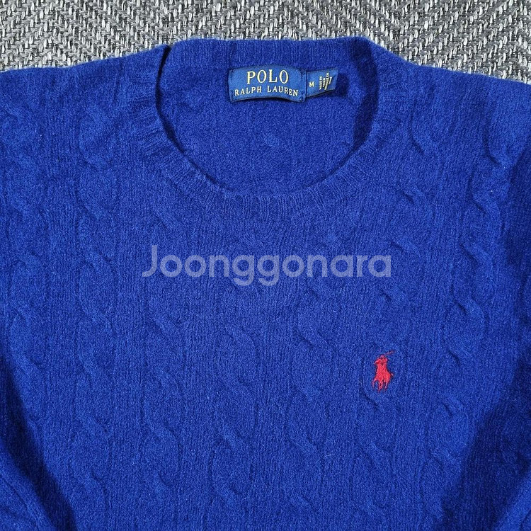 신형 폴로 랄프로렌 캐시미어 케이블 니트--2