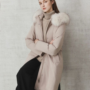 아이잗바바 폭스퍼 덕다운 패딩