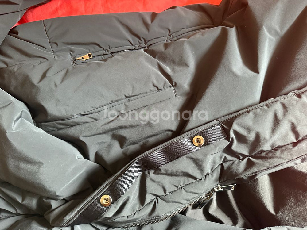 띠어리 로니 패딩 L--4