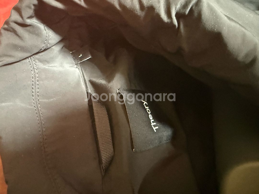 띠어리 로니 패딩 L--1